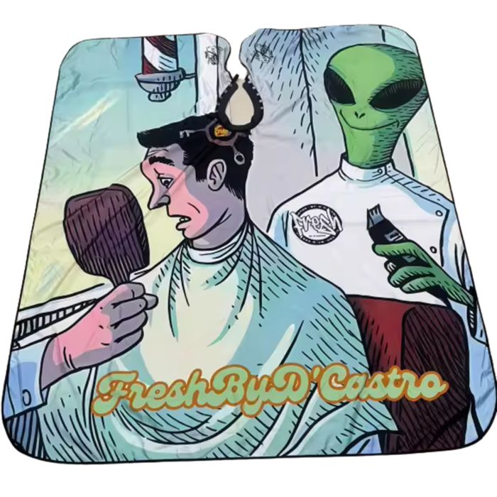 Fresh by D'Castro Barber Capes - Allien Barber [2 Type Options]