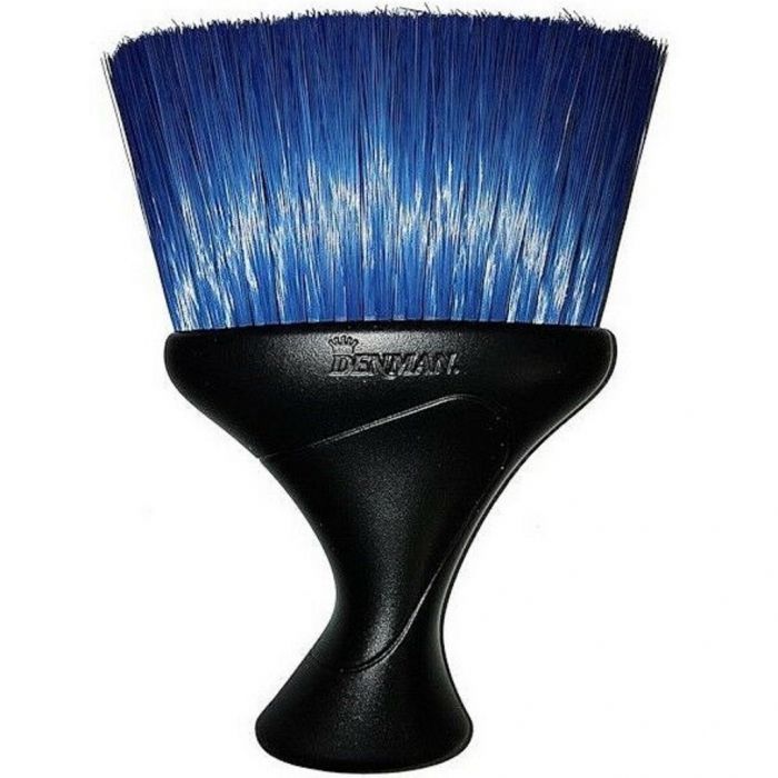 Denman Sanitizable Duster Brush - Black / Blue Bristle #D78