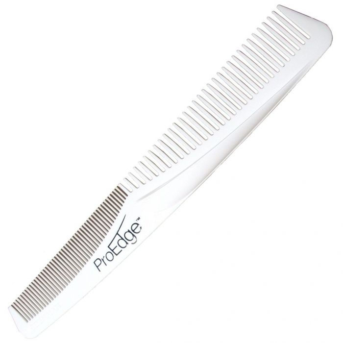 Denman ProEdge Cutting Comb - White #DPE01WHT