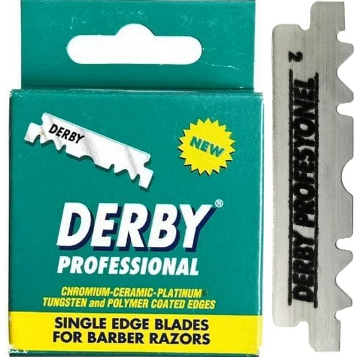 Derby Professional Single Edge Razor Blades - 100 Blades