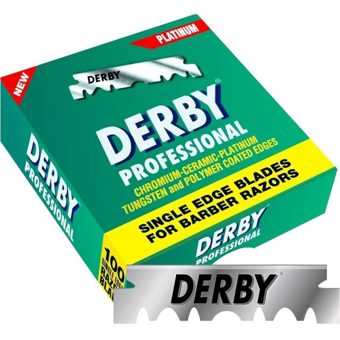 Derby Professional Single Edge Razor Blades - 100 Blades