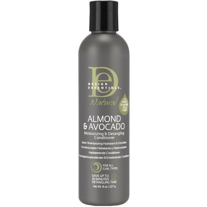 Design Essentials Natural Almond & Avocado Moisturizing & Detangling Conditioner 8 oz