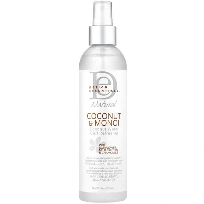 Design Essentials Natural Coconut & Monoi Coconut Water Curl Refresher 8 oz