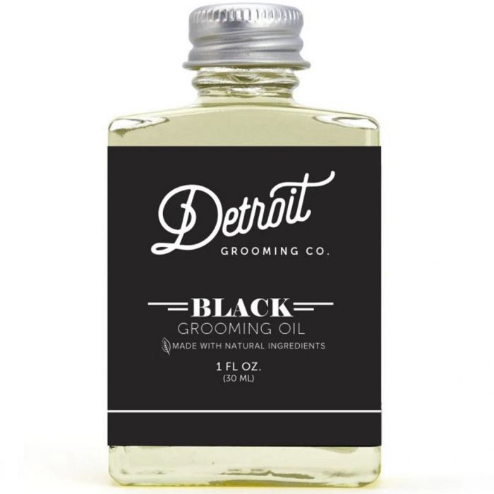 Detroit Grooming Co. Black Beard Oil - Amber Bourbon 1 oz