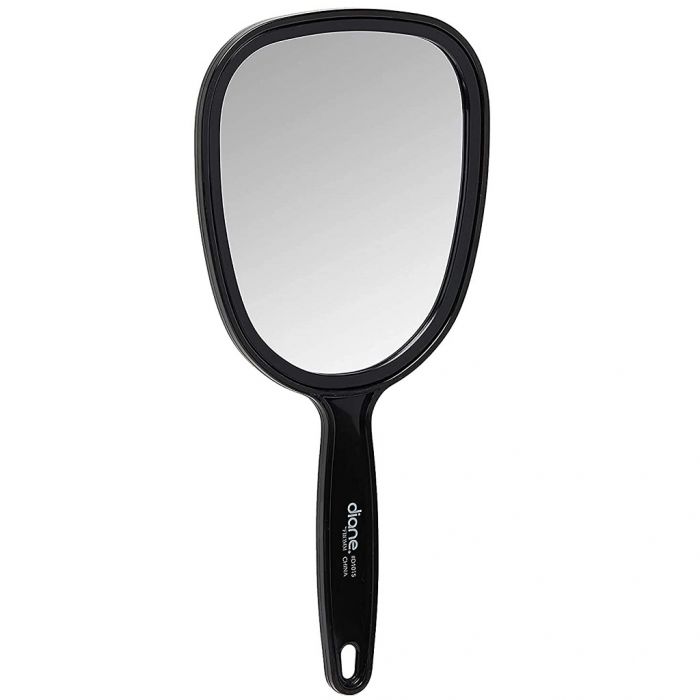 Diane Handheld Mirror - Black #D1015