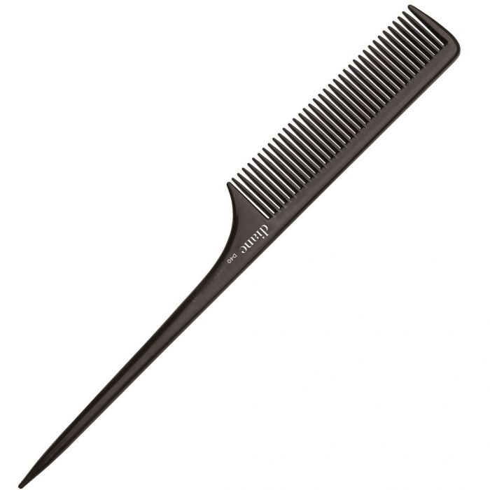 Diane Thick Tail Comb 9-1/4" - Black #D40