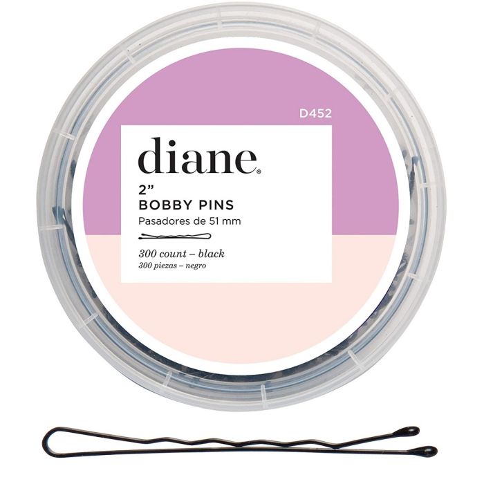 Diane Bobby Pins 2" Black - 300 Count Jar #D452