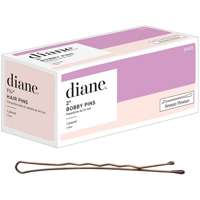 Diane 1 Pound Bobby Pins 2" - Bronze #D455