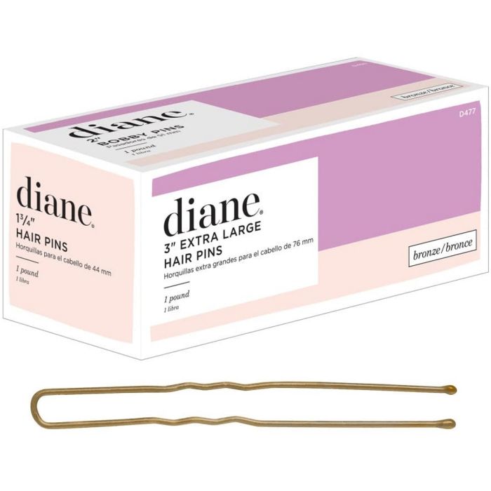 Diane 1 Pound Extra Large Hair Pins 3" - Bronze #D477