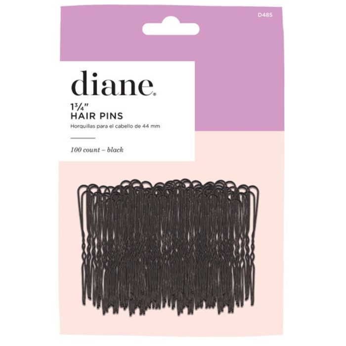 Diane Hair Pins 1 3/4" Black - 100 Count #D485