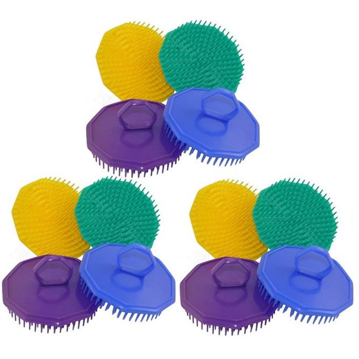 Diane Shampoo Massage Brush - Assorted Colors #D8145 - 12 Pack