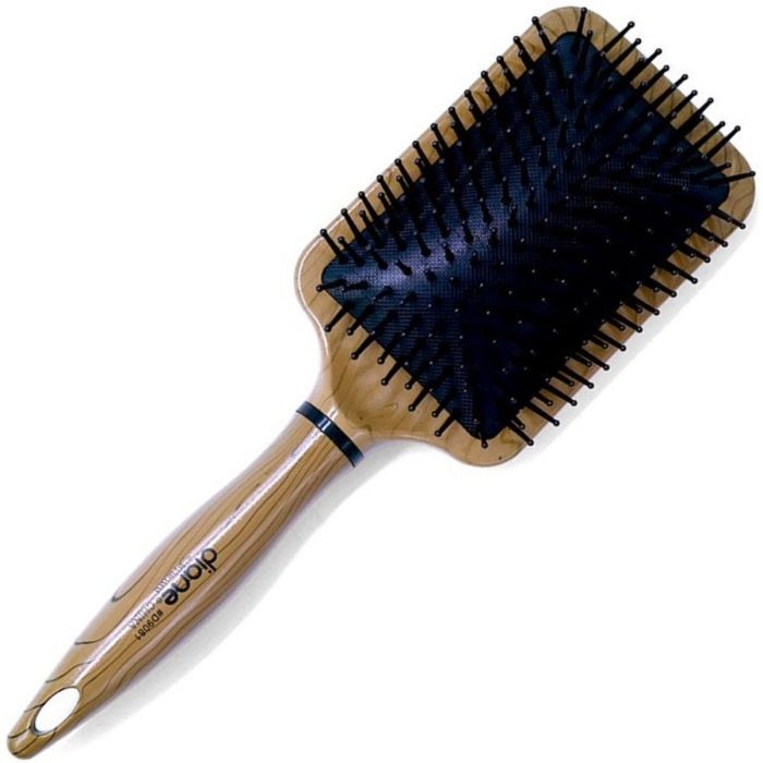 Diane Faux Wood Square Paddle Brush #D9081