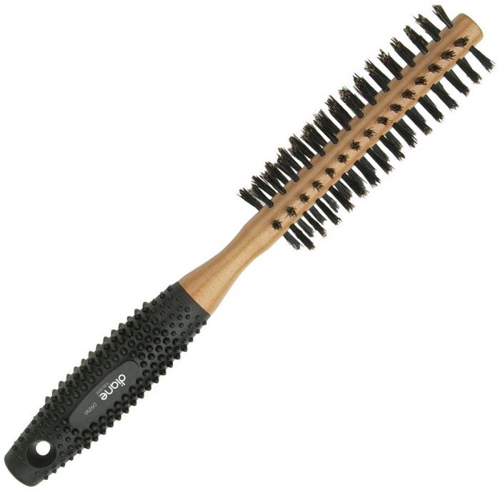 Diane Boar Round Brush - 3/8" Barrel, 1 1/2" with Bristles #D9250