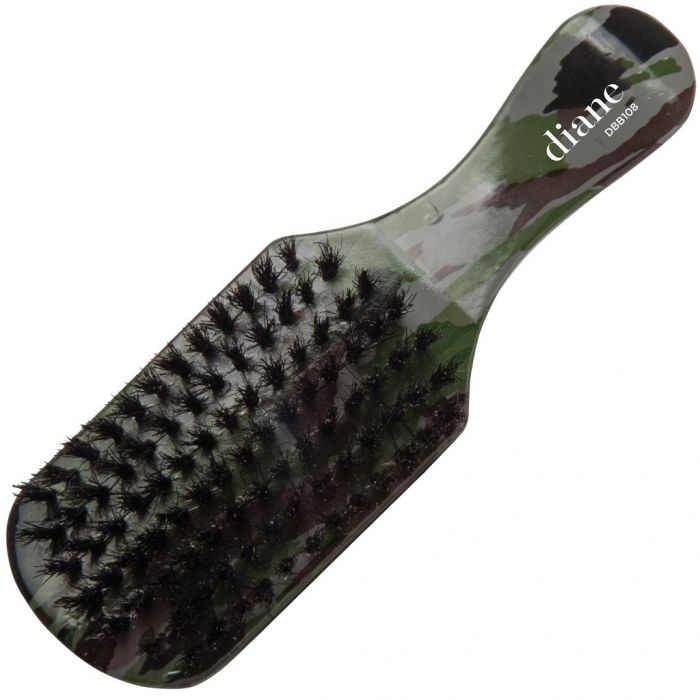 Diane 100% Boar Club Wave Brush Camo - Soft Bristles #DBB108