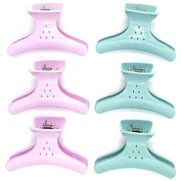 Diane Large Butterfly Clamps - 6 Pack #DEC012