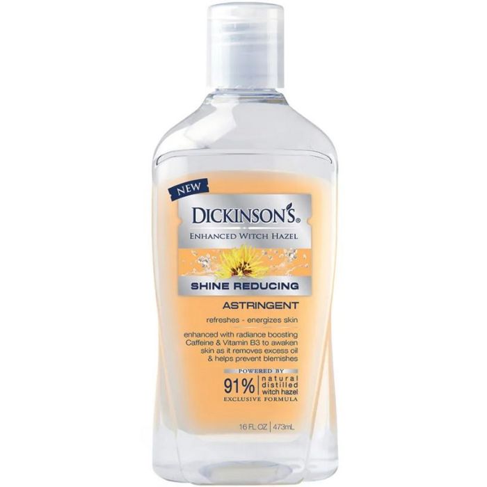 Dickinson's Enhanced Witch Hazel - Shine Reducing Astringent 16 oz