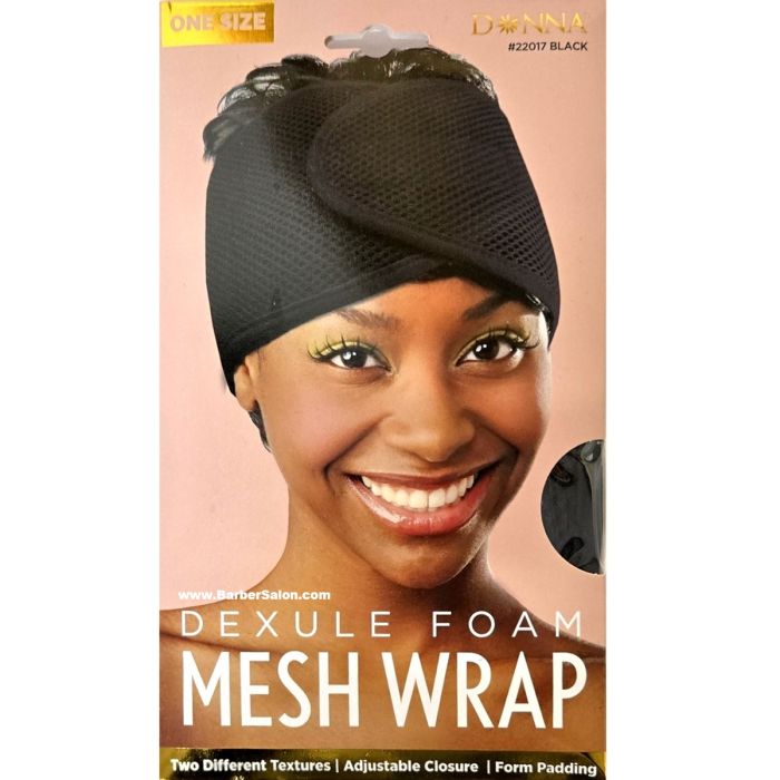 Donna Premium Collection Deluxe Foam Mesh Wrap - Black #22017