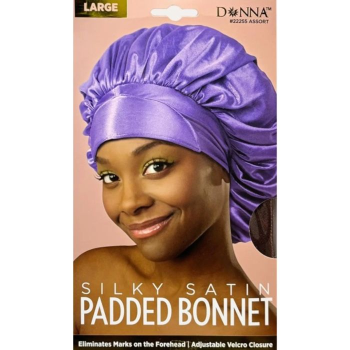 Donna Premium Collection Satin Padded Bonnet - Assorted #22255
