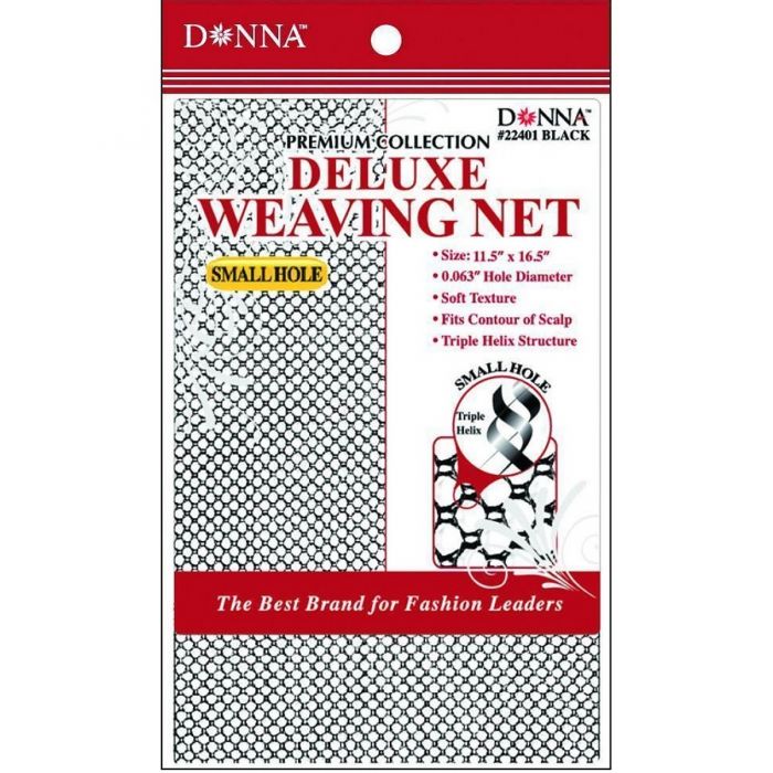 Donna Premium Collection Deluxe Weaving Nets Small Hole - Black #22401