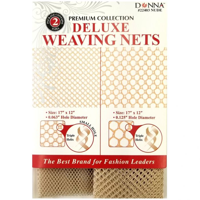 Donna Premium Collection Deluxe Weaving Nets 2 Pcs - Nude #22403