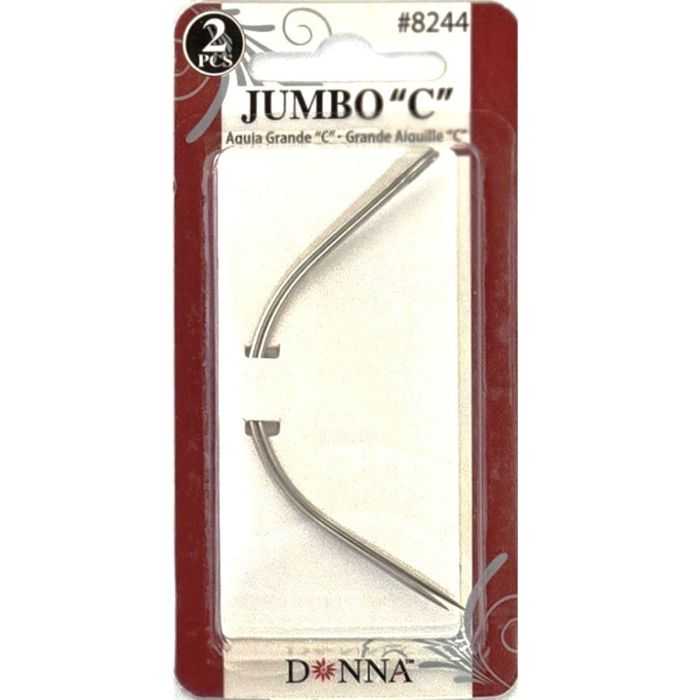 Donna C-Round Curved Weaving Needle Jumbo - 12 Pack #BE-0084