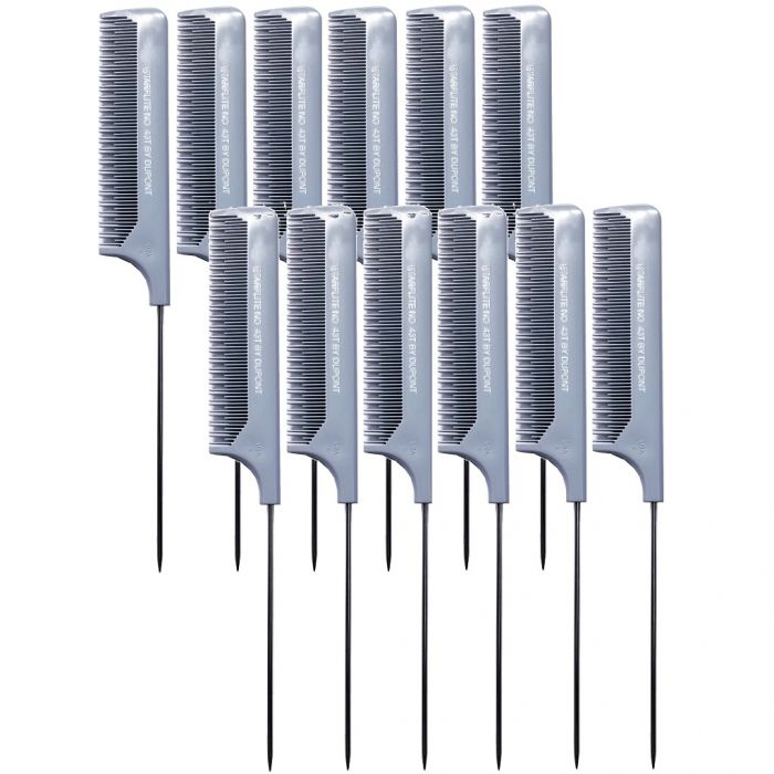 Dupont Starflite Pintail Teaser Comb Gray #43T - 12 Pack