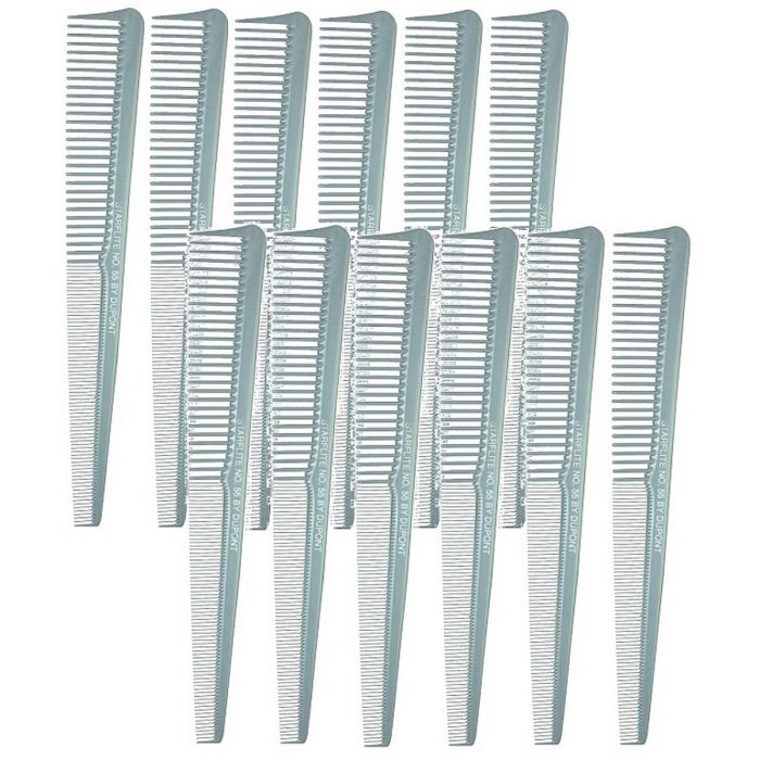 Dupont Starflite Taper Comb Gray #55 - 12 Pack