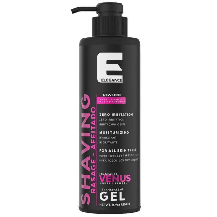 Elegance Plus Shaving Gel - Venus 16.9 oz