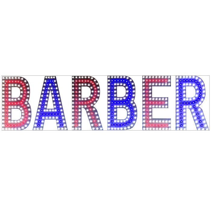 EPL "BARBER" LED Sign (9" x 34")