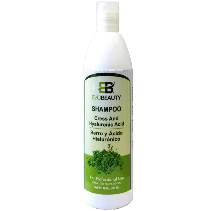 EvoBeauty Watercress & Hyaluronic Shampoo 16 oz