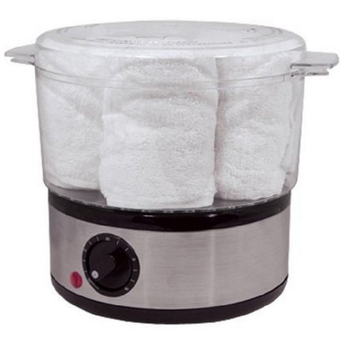 Burmax FantaSea Towel Steamer Includes 6 Soft Terry Cloth Towels #FSC-873