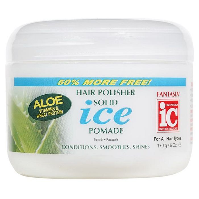 Fantasia IC Hair Polisher Solid Ice Pomade Aloe 6 oz