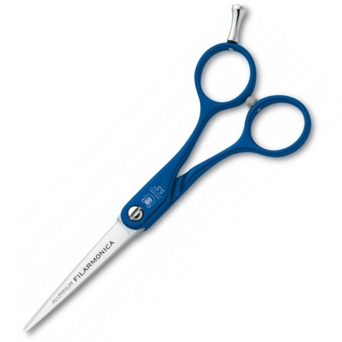 Filarmonica Dur Hairdressing Scissors - Aluminum Handle Blue 5.5" #54055