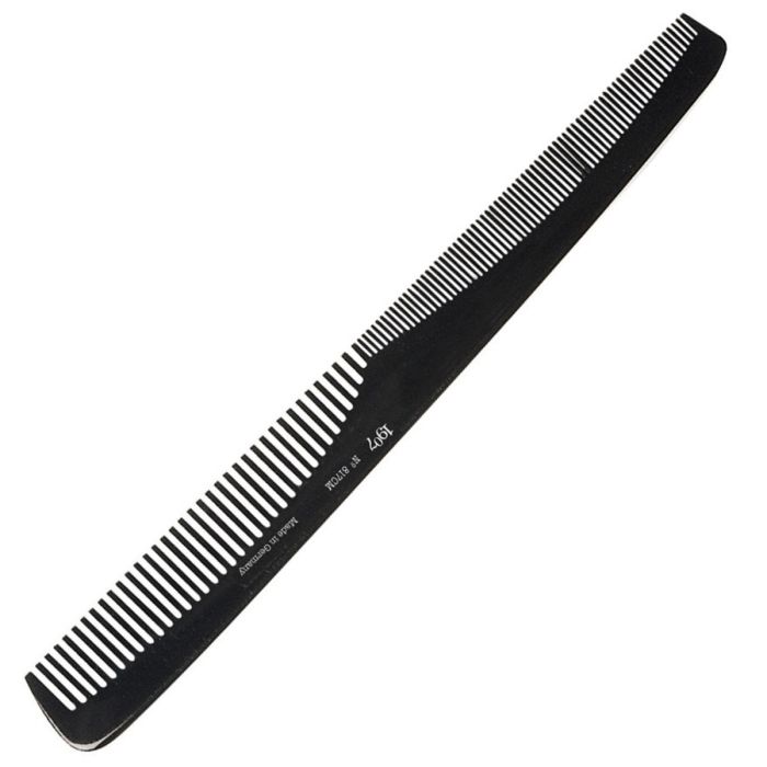 Fromm 1907 Clipper Mate Curved Heel Utility Comb Coarse & Fine Teeth 7.5" Short Thin #817CM
