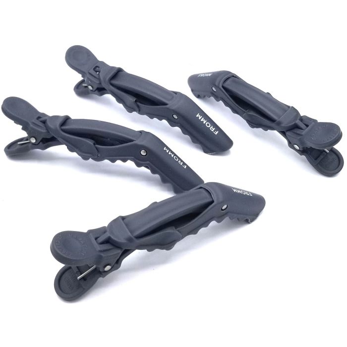 Fromm Style Artistry Soft Matte Gator Hair Clips - 4 Pack #F5012