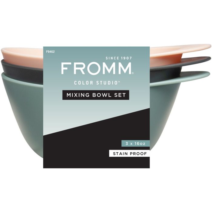 Fromm Color Studio Mixing Bowl Set 16 oz - 3 Pack #F9462