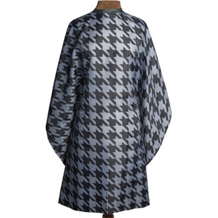 Fromm 1907 Hair Styling Cape Trendy Houndstooth Pattern #NTA025