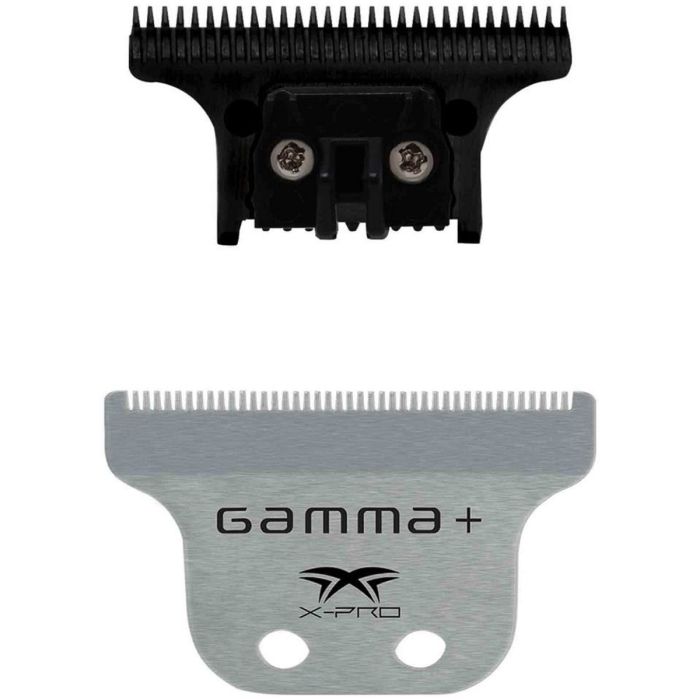 Gamma+ Replacement Classic X-Pro Stainless Steel Fixed Hair Trimmer Blade with The One Cutter Set #GP530SB