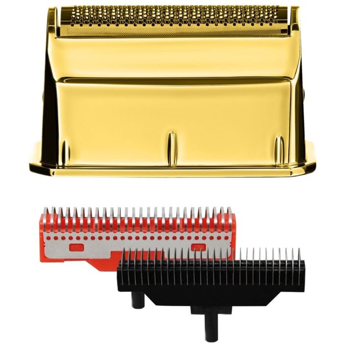 Gamma+ Replacement Uno Shaver Single Foil Head - Gold Titanium Slick Foil #GP505G