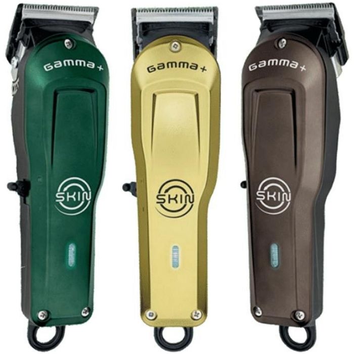 Gamma+ SKIN Professional Bulk Balding Clipper with Super-Torque Motor #GP603GR (Dual Voltage)  