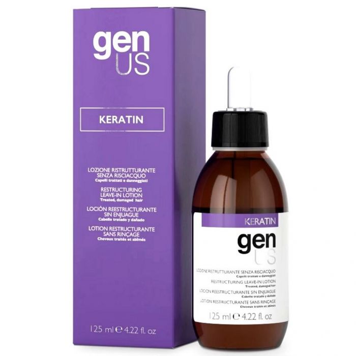 GenUs KERATIN Restructuring Leave-In Lotion 4.22 oz