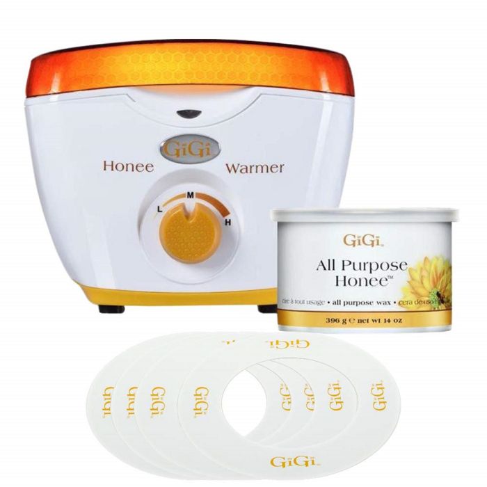 GiGi Honee Warmer with 14 oz All-Purpose Honee Wax #0210