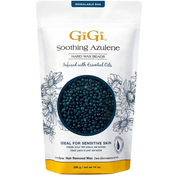 GiGi Soothing Azulene Wax Beads 14 oz #0313EC