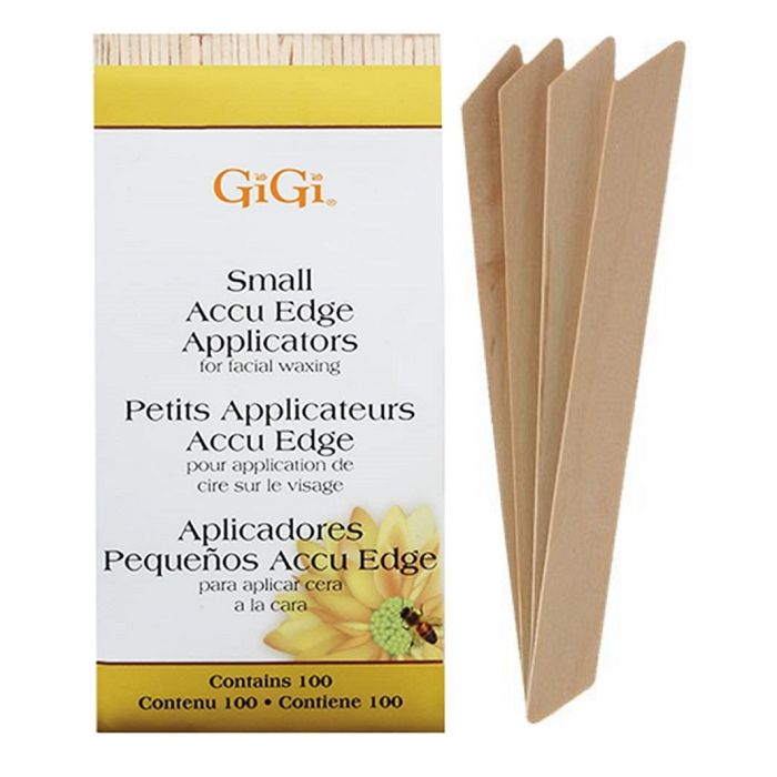 GiGi Accu Edge Applicators Small (3/8" x 4.5") - 100 Pack #0430
