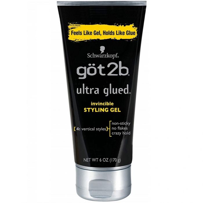 got2b Ultra Glued Invincible Styling Gel - Vertical Style 6 oz