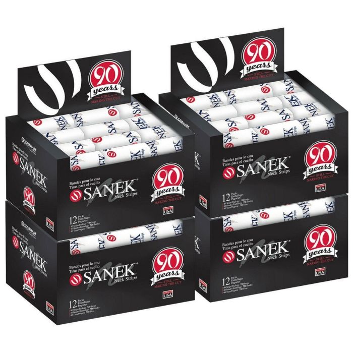Graham Sanek Neck Strips - 2,880 Strips #43310 [720 Strips X 4 Box]