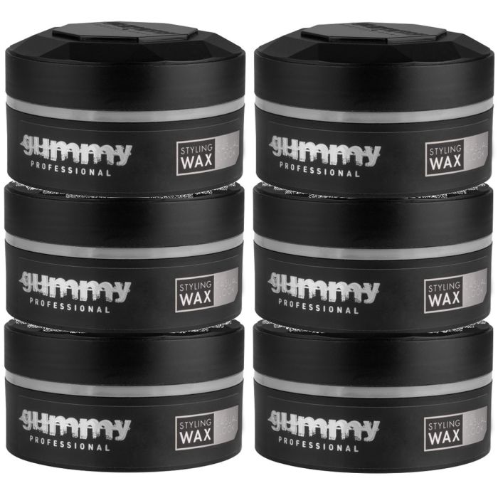 Fonex Gummy Styling Wax - Casual Look 5 oz [6 Pack]