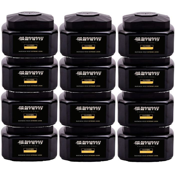 Fonex Gummy Hair Gel [Plus] 23.66 oz [12 Pack]