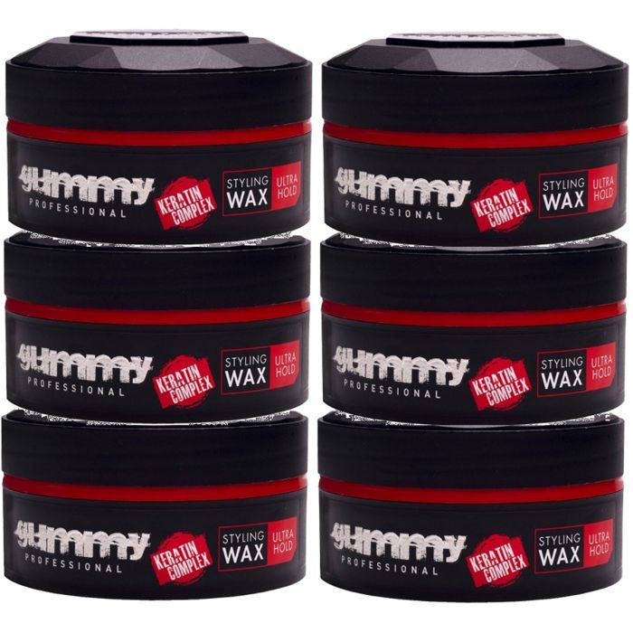 Fonex Gummy Styling Wax - Ultra Hold 5 oz [6 Pack]