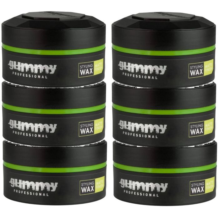 Fonex Gummy Styling Wax - Matte Finish 5 oz [6 Pack]